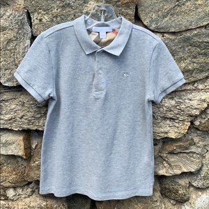 Boys Burberry Collared Shirt
